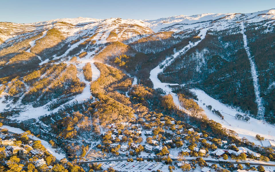 Thredbo Drone View