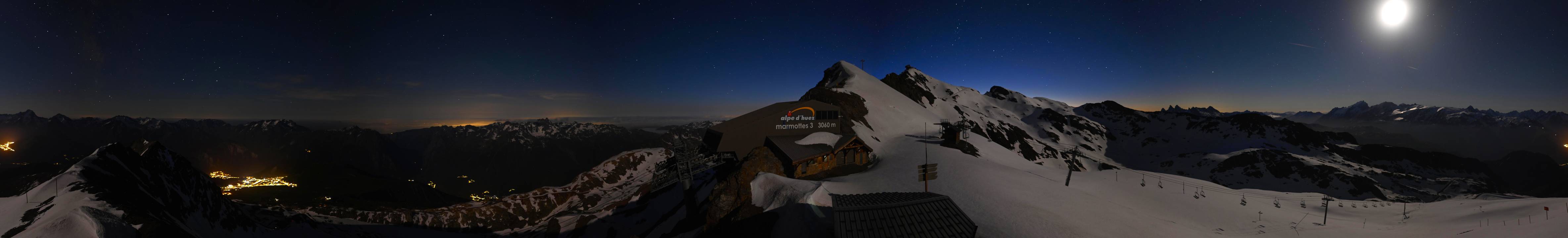 Webcam Alpe d´Huez: 3060m