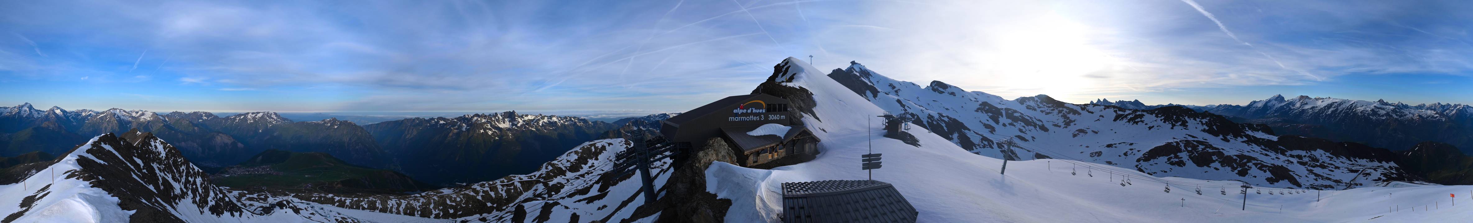 Webcam Alpe d´Huez: 3060m