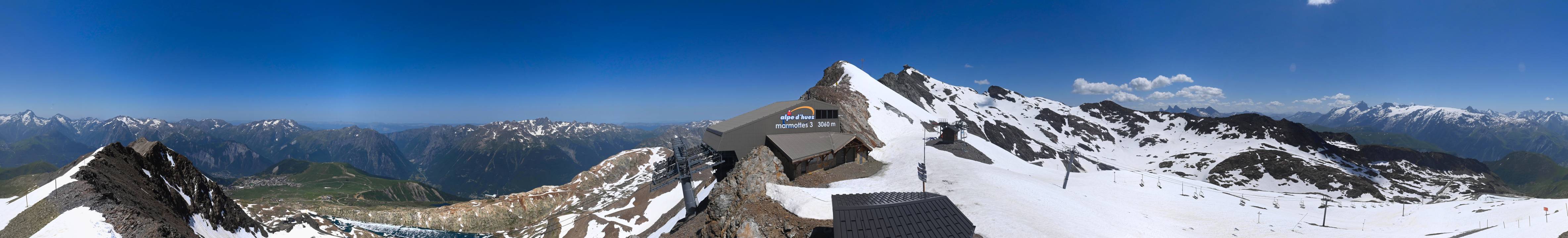 Webcam Alpe d´Huez: 3060m