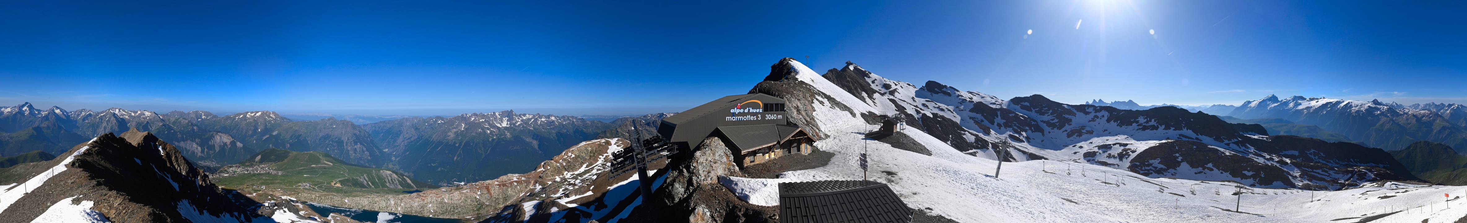 Webcam Alpe d´Huez: 3060m