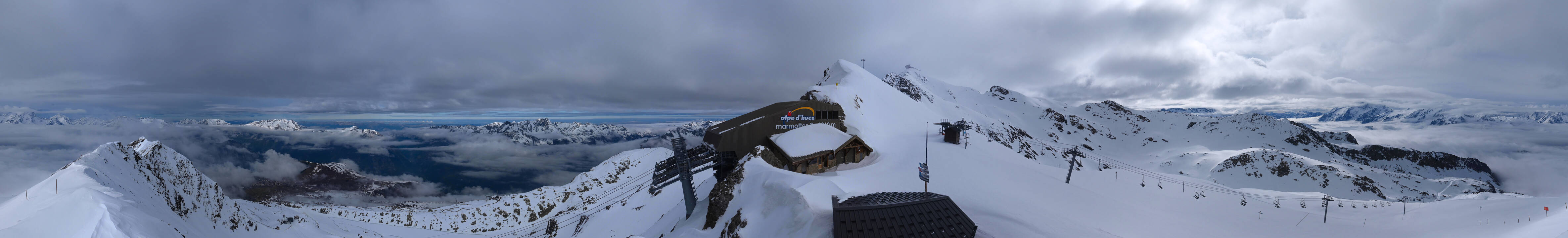 Webcam Alpe d´Huez: 3060m