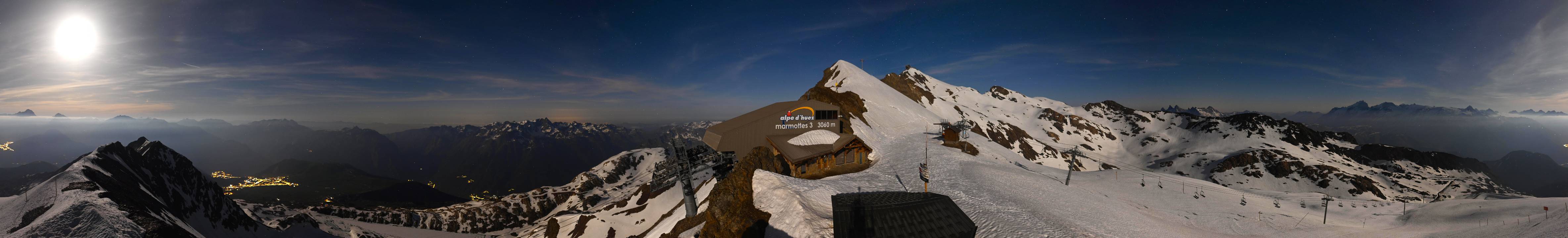 Webcam Alpe d´Huez: 3060m
