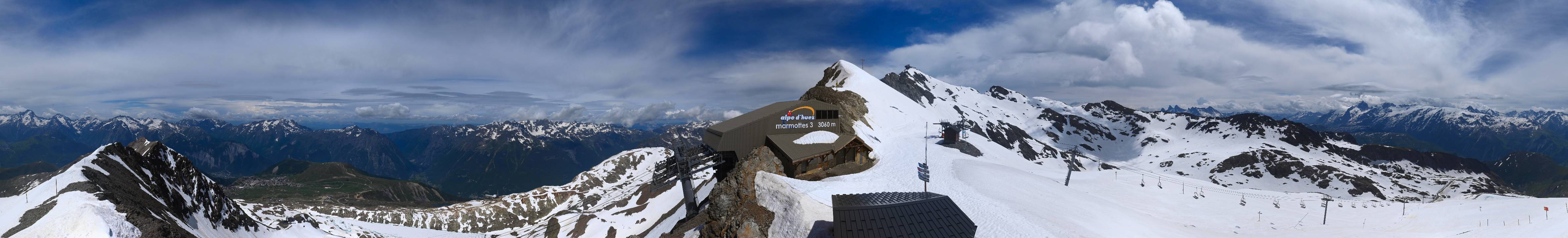 Webcam Alpe d´Huez: 3060m