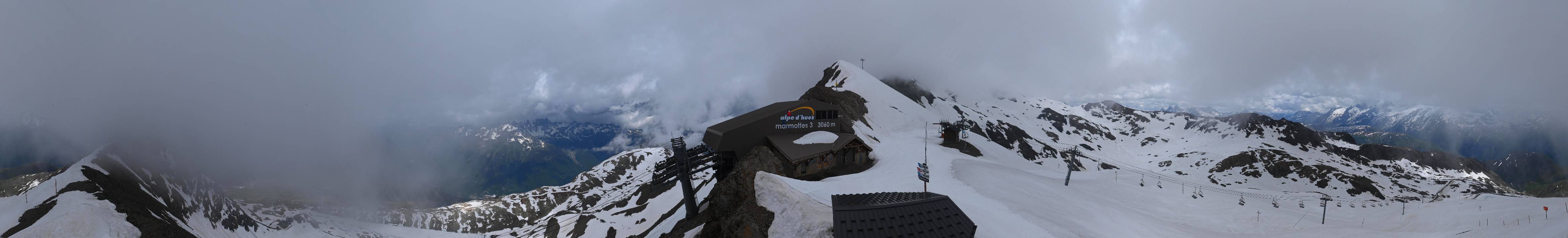 Webcam Alpe d´Huez: 3060m