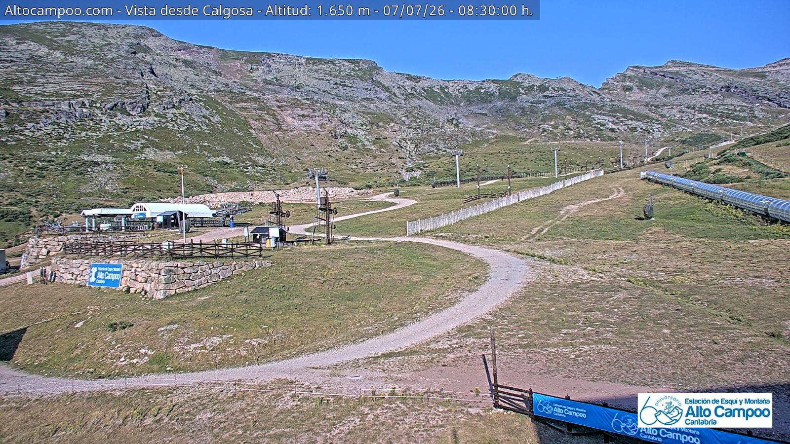 Webcam Alto Campoo: Calgosa - 1650m.