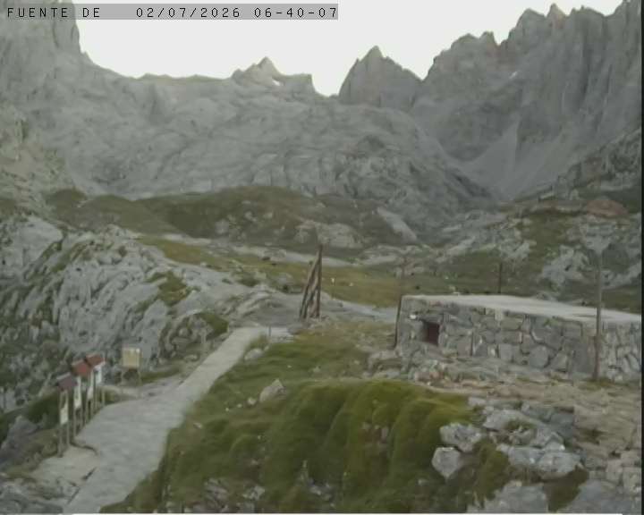 Webcam Alto Campoo: Fuente Dé