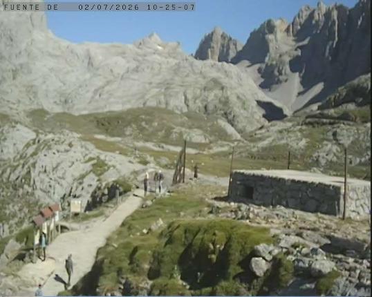 Webcam Alto Campoo: Fuente Dé