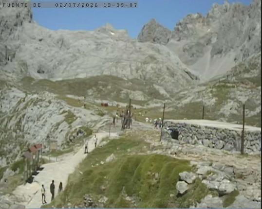 Webcam Alto Campoo: Fuente Dé