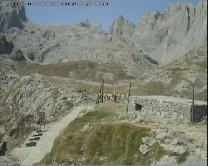 Webcam Alto Campoo: Fuente Dé