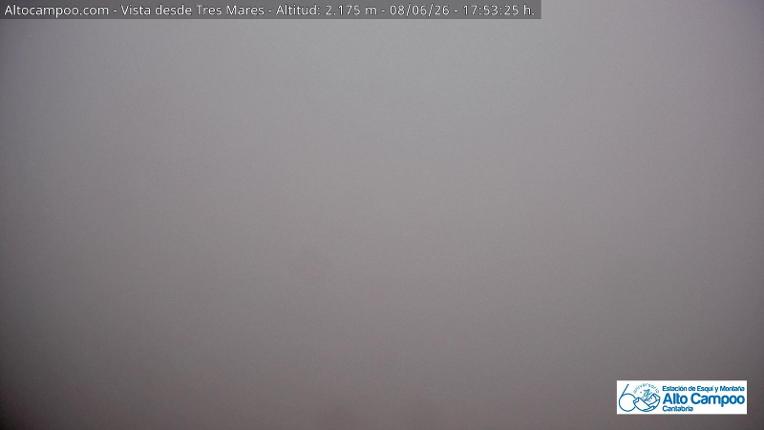 Webcam Alto Campoo: Tres Mares - 2125m.