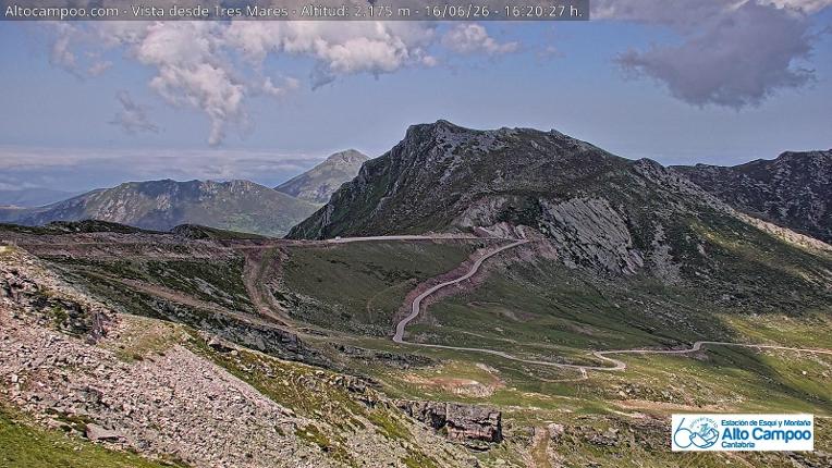 Webcam Alto Campoo: Tres Mares - 2125m.
