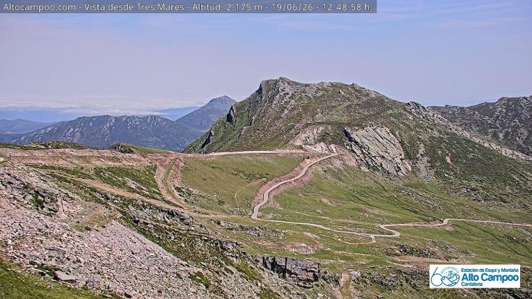Webcam Alto Campoo: Tres Mares - 2125m.