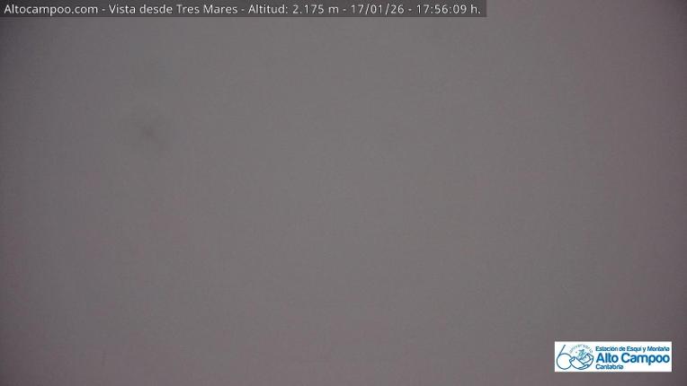 Webcam Alto Campoo: Tres Mares - 2125m.