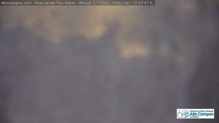 Webcam Alto Campoo: Tres Mares - 2125m.