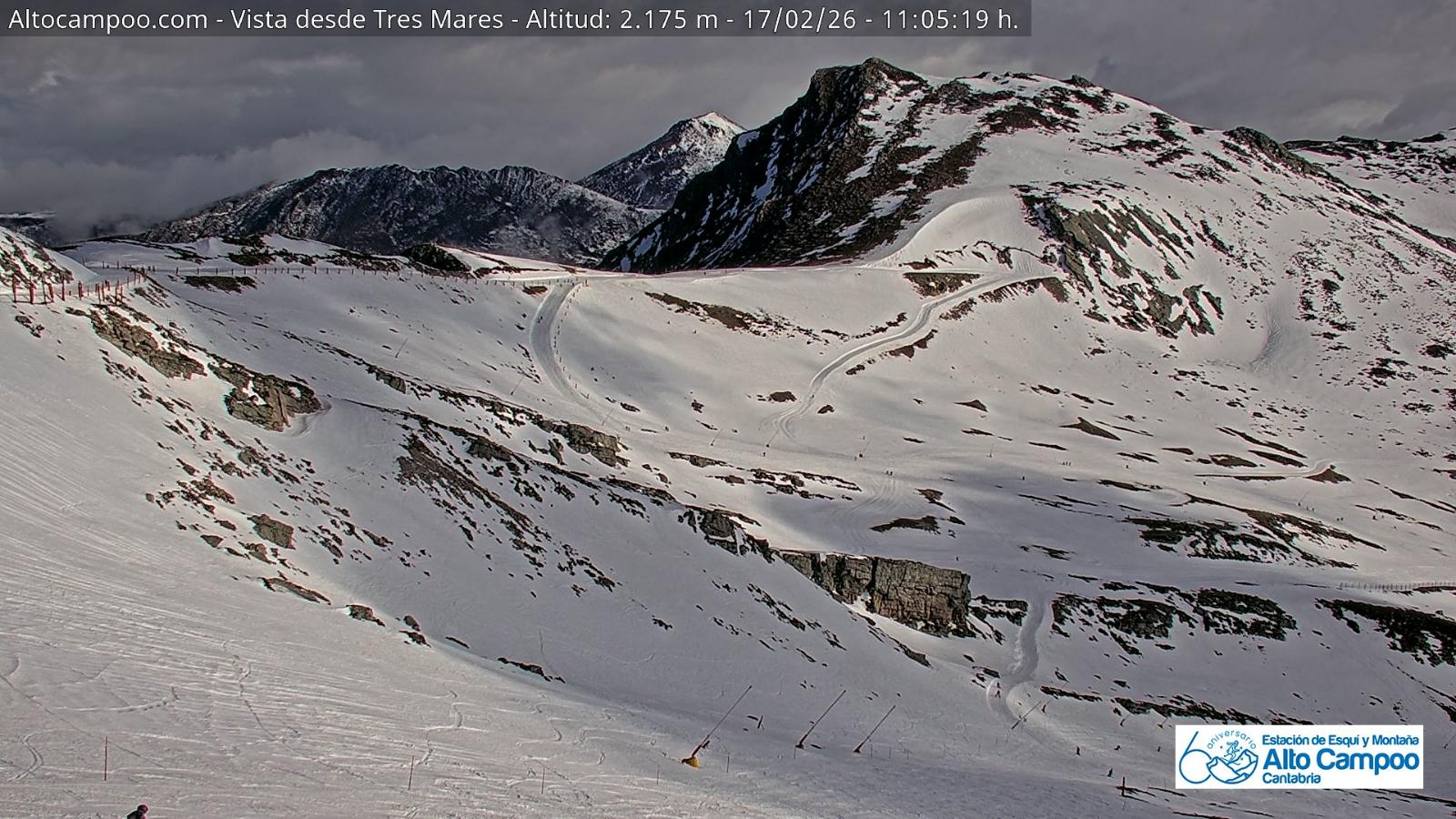 Webcam Alto Campoo: Tres Mares - 2125m.