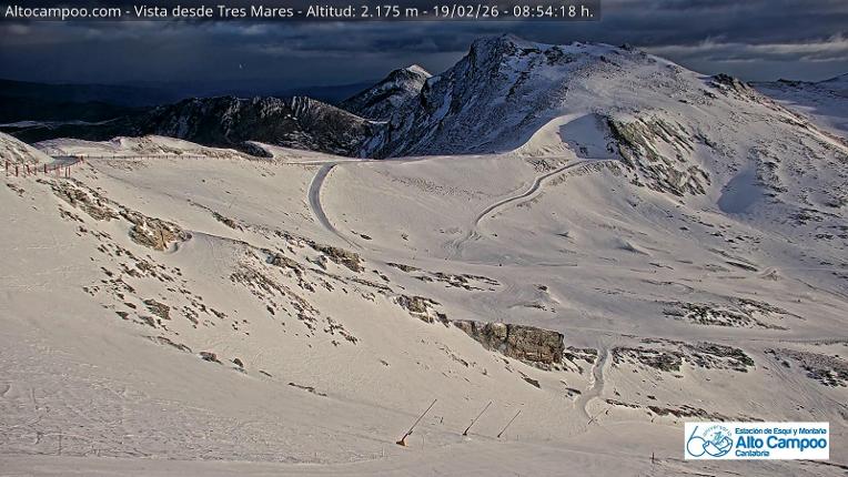 Webcam Alto Campoo: Tres Mares - 2125m.