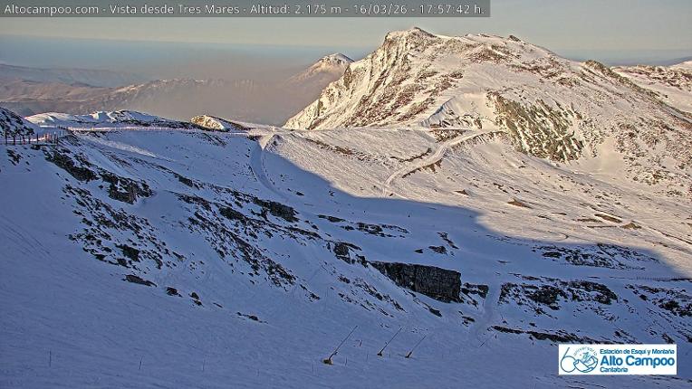 Webcam Alto Campoo: Tres Mares - 2125m.