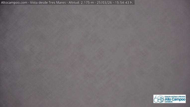 Webcam Alto Campoo: Tres Mares - 2125m.