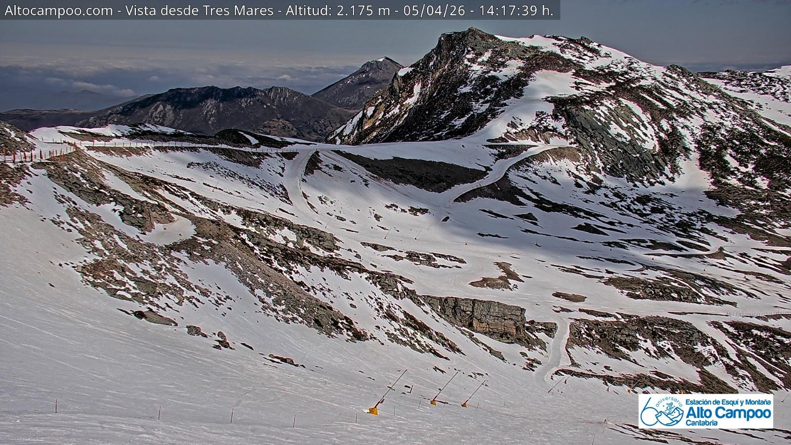 Webcam Alto Campoo: Tres Mares - 2125m.