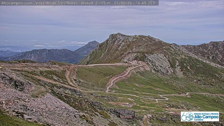 Webcam Alto Campoo: Tres Mares - 2125m.