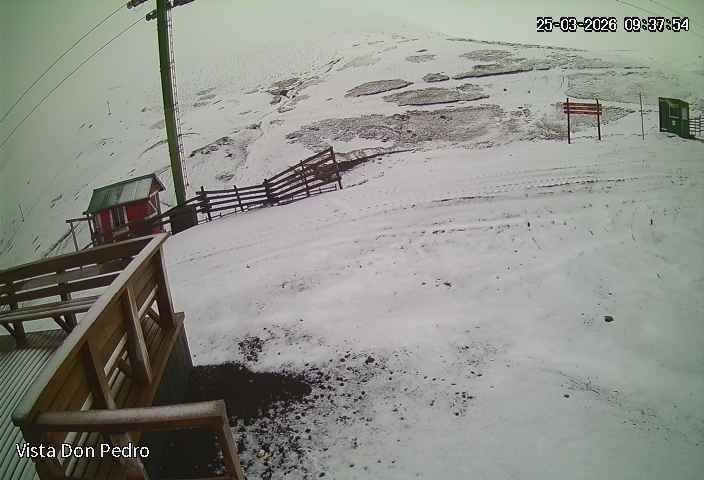 Webcam Antillanca: Vista Don Pedro