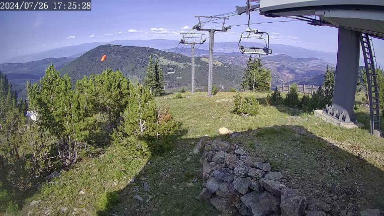Webcam Apex Mountain: Top of the Quad