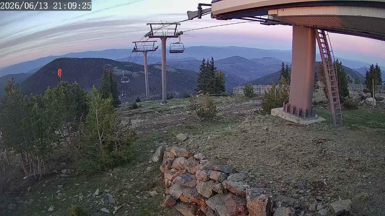 Webcam Apex Mountain: Top of the Quad