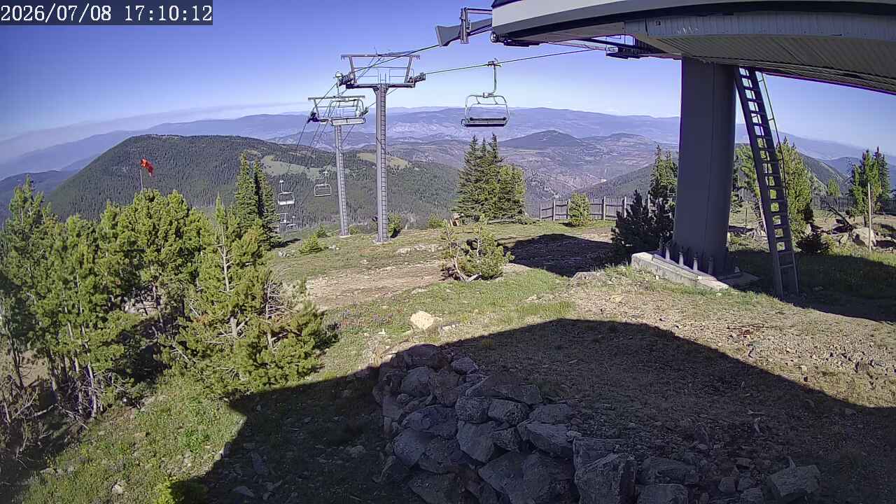 Webcam Apex Mountain: Top of the Quad