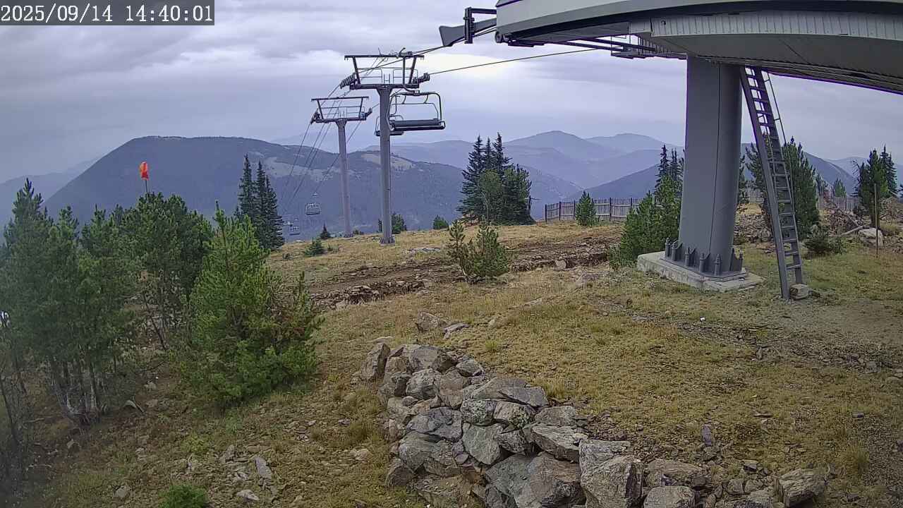 Webcam Apex Mountain: Top of the Quad