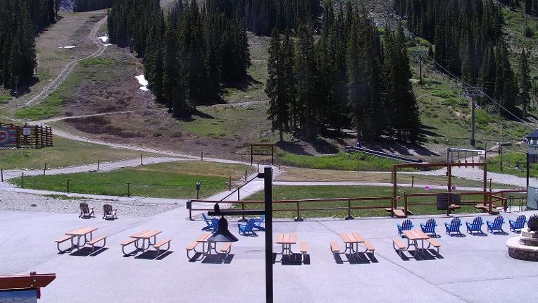 Webcam Arapahoe Basin: Base area