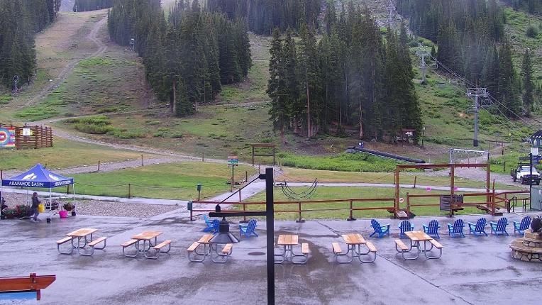 Webcam Arapahoe Basin: Base area