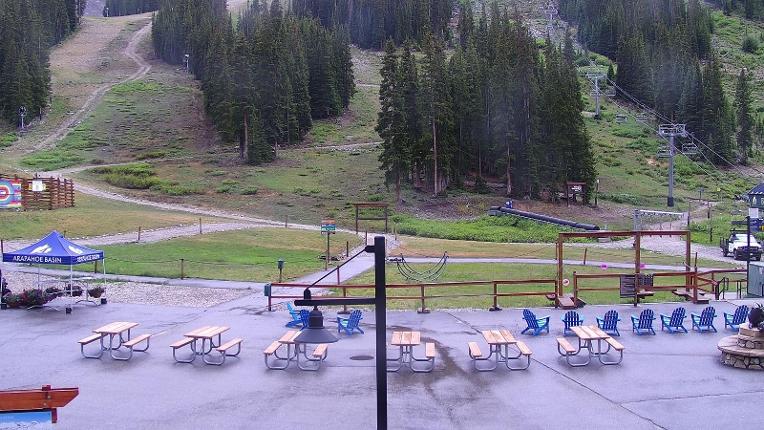 Webcam Arapahoe Basin: Base area