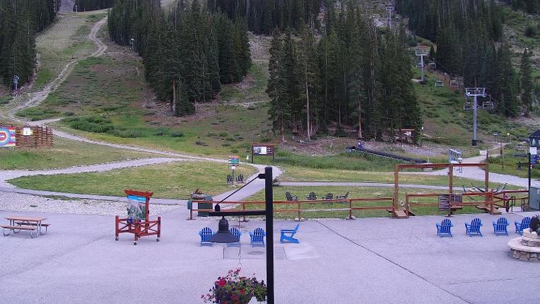 Webcam Arapahoe Basin: Base area