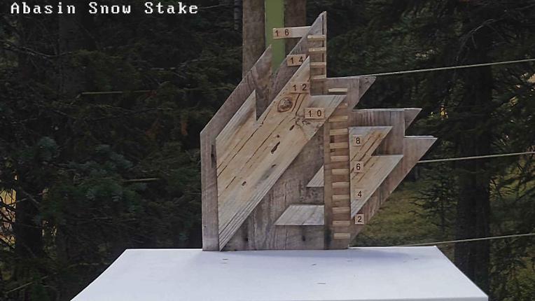 Webcam Arapahoe Basin: Snow stake