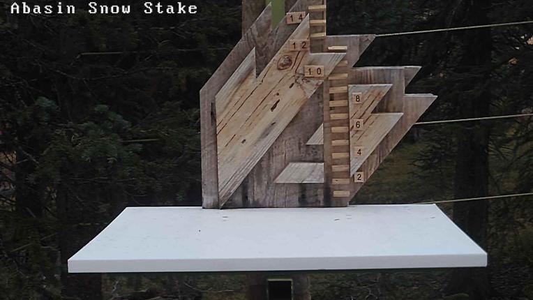 Webcam Arapahoe Basin: Snow stake