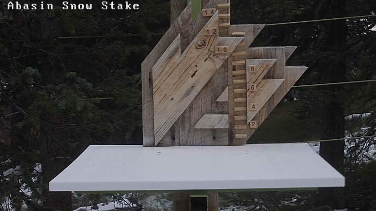Webcam Arapahoe Basin: Snow stake