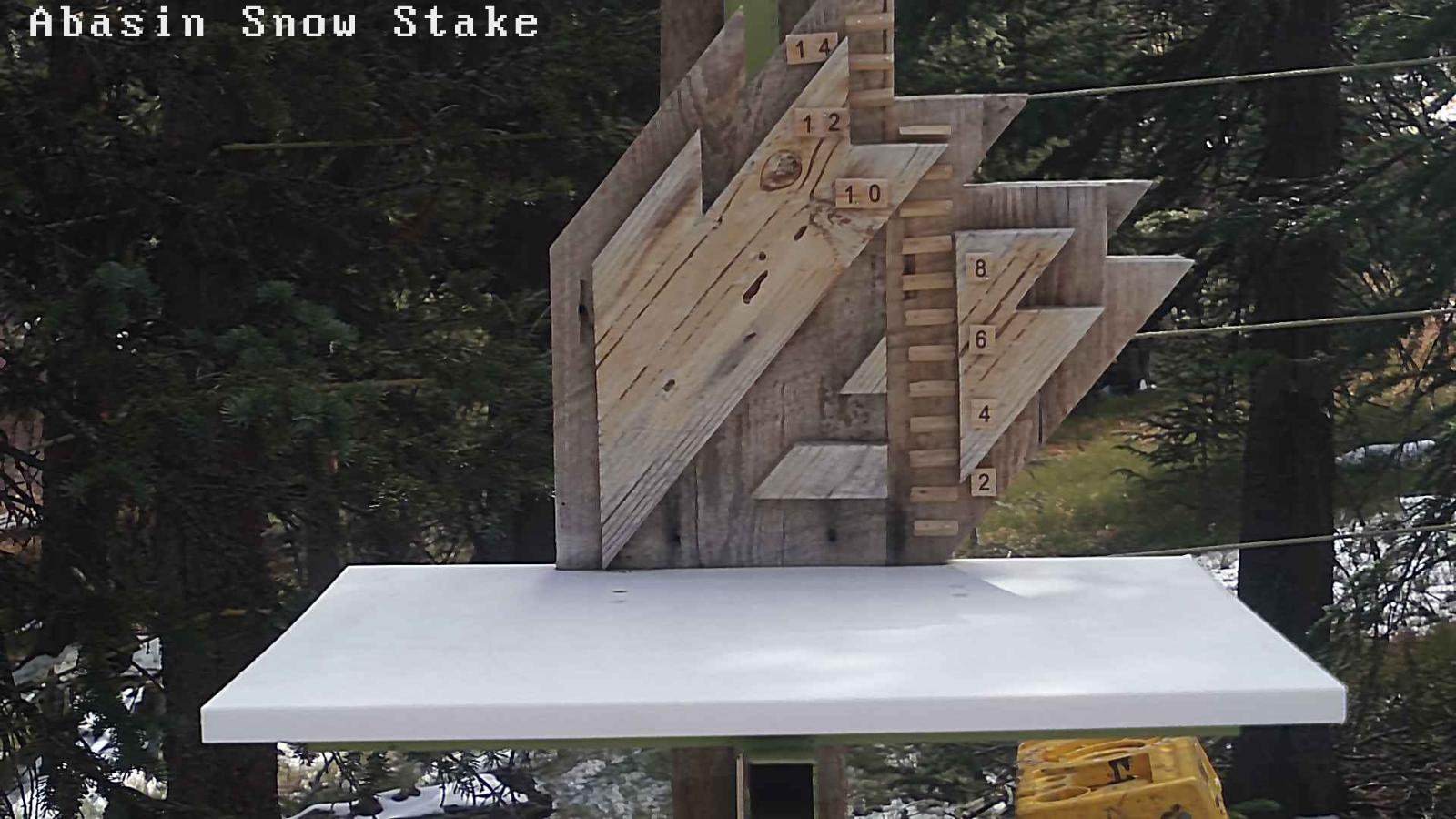 Webcam Arapahoe Basin: Snow stake