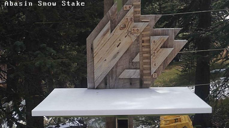 Webcam Arapahoe Basin: Snow stake