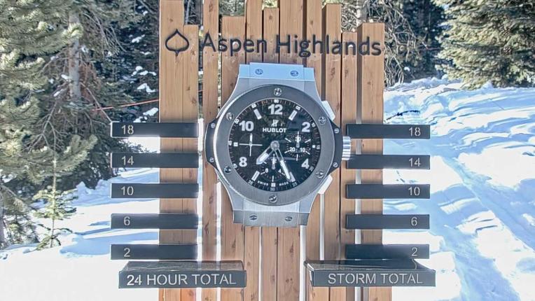 Webcam Aspen Highlands: Snow Stake