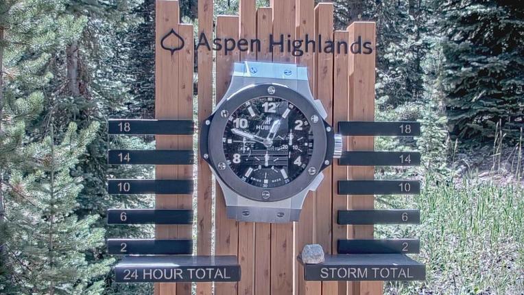 Webcam Aspen Highlands: Snow Stake