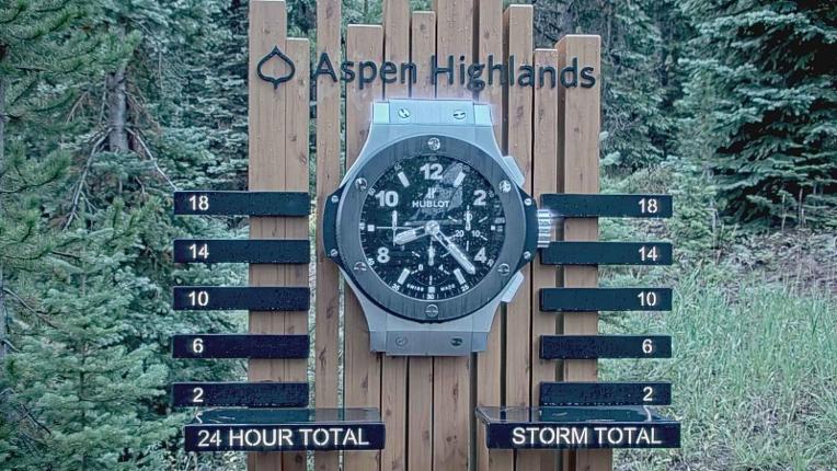 Webcam Aspen Highlands: Snow Stake
