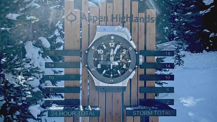 Webcam Aspen Highlands: Snow Stake