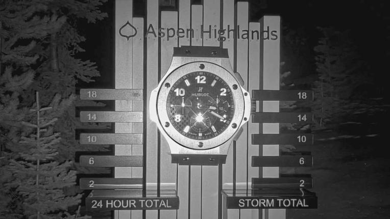 Webcam Aspen Highlands: Snow Stake