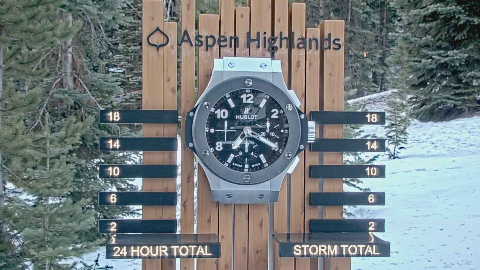 Webcam Aspen Highlands: Snow Stake