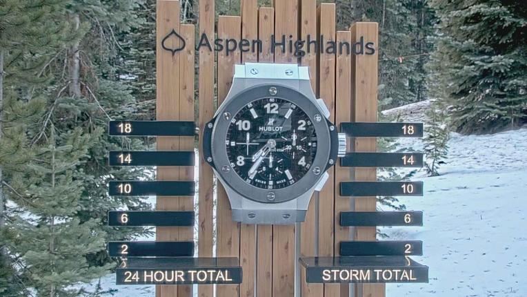 Webcam Aspen Highlands: Snow Stake
