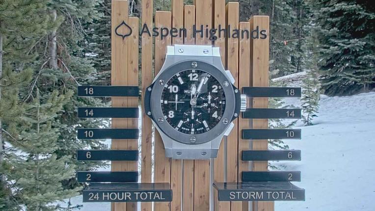 Webcam Aspen Highlands: Snow Stake