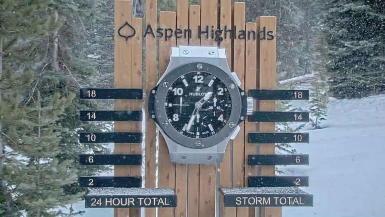 Webcam Aspen Highlands: Snow Stake