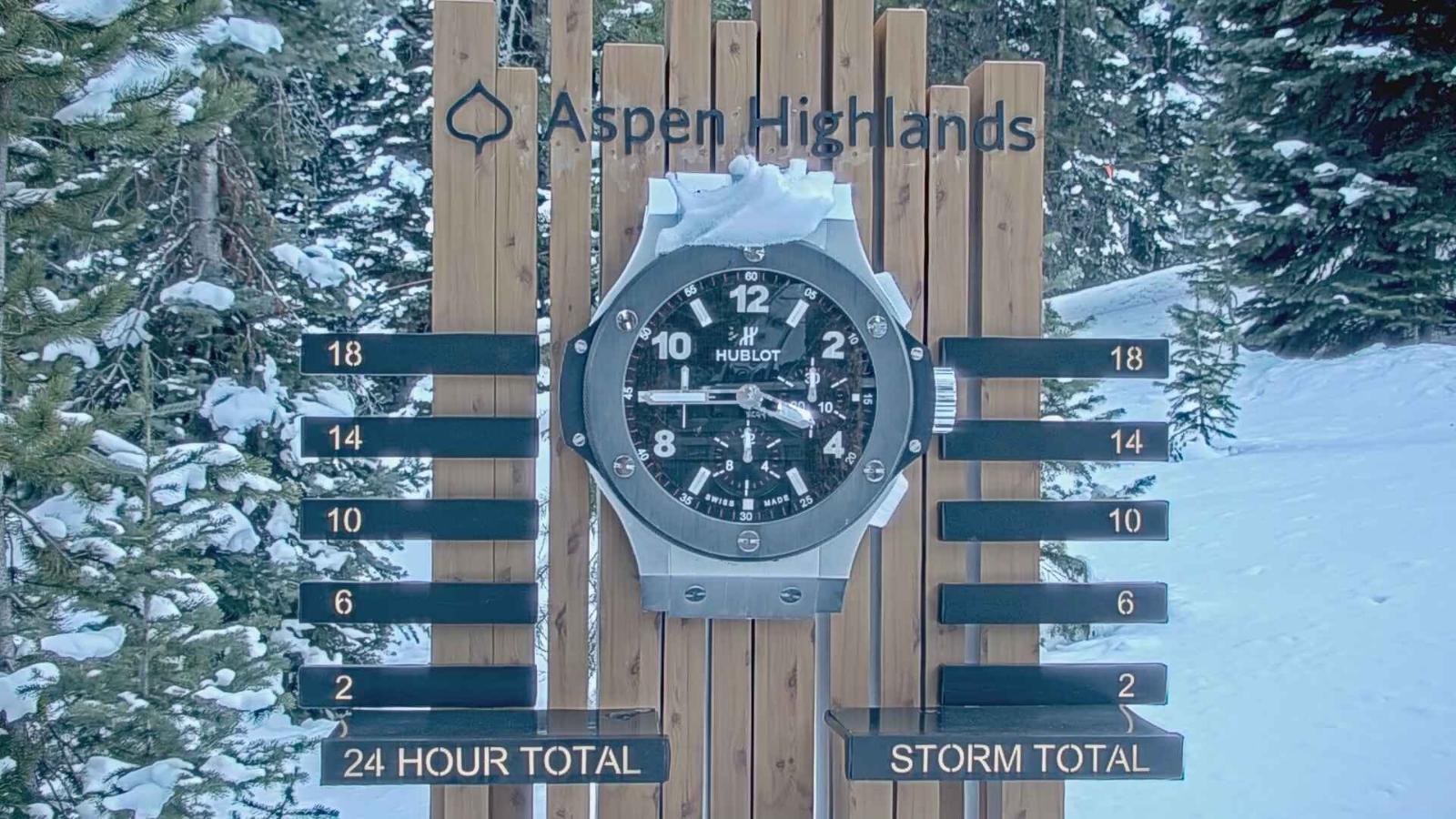 Webcam Aspen Highlands: Snow Stake