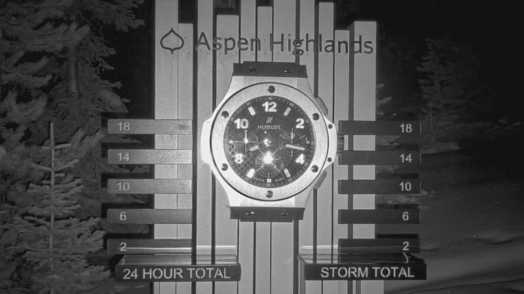 Webcam Aspen Highlands: Snow Stake